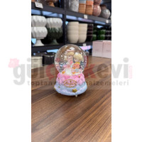 Işıklı Ve Müzikli Kar Küresi Orta Boy-8